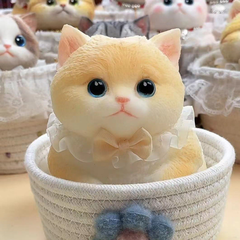 Cat cat pinch music food grade silicone material decompression toy creative gift cat cute pet silicone pinch