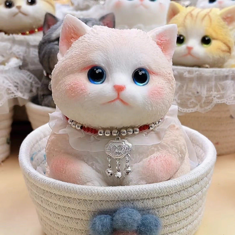 Cat cat pinch music food grade silicone material decompression toy creative gift cat cute pet silicone pinch
