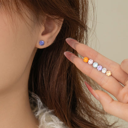 s 925スターリングシルバーフラッシュ花火カットカラージルコニアネックレス人魚の涙ジルコニア透明フィッシュライン鎖骨チェーン早春アクセサリー