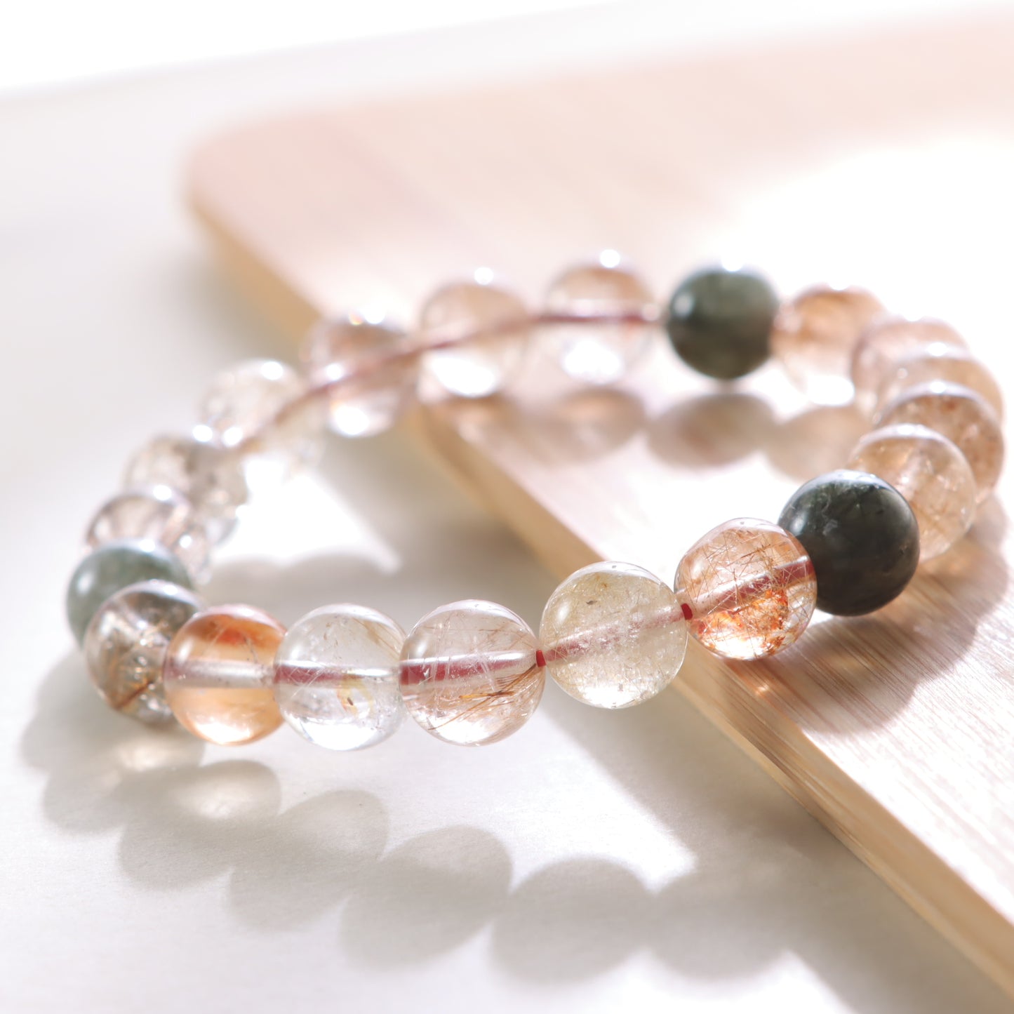 Golden Rutilated Quartz Bracelet